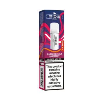 Crystal SKE 600 Blueberry Sour Raspberry Pods 2 20MG
