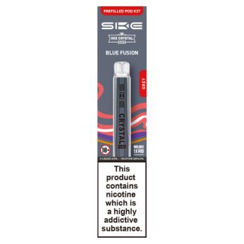 SKE Crystal Plus Blue Fusion Prefilled Pod Kit Grey 1 x Pod