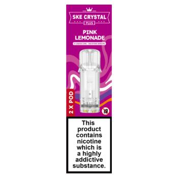 SKE 2 Pink Lemonade Crystal Plus Pods 20mg