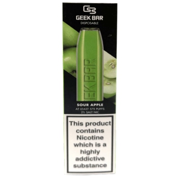 Geek Bar Disposable Vape Sour Apple 20mg