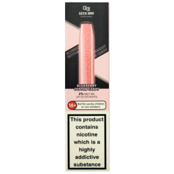 Geek Bar Disposable Blueberry Cotton Candy 20mg 