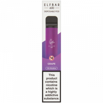 Elfbar 600 Disposable Pod Grape