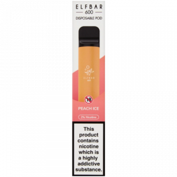 Elfbar 600 Dispoabable Pod Peach Ice