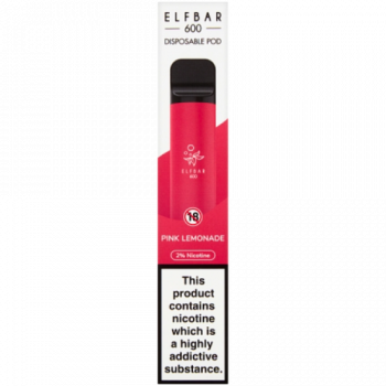 Elfbar 600 Disposable Pod Pink Lemonade