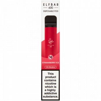 Elfbar 600 Disposable Pod Strawberry Ice