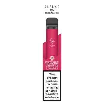 Elf Bar 600 Strawberry Raspberry Cherry
