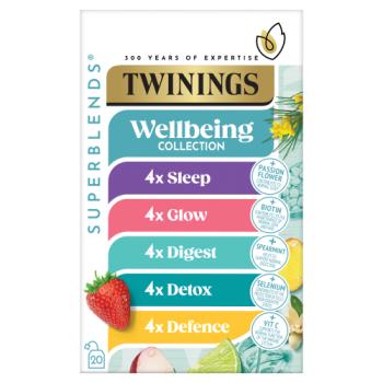 Twinings Superblends Wellbeing Collection 20 Tea Bags 37g