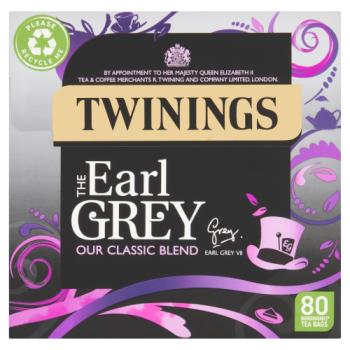 Twinings The Earl Grey 80 Tea Bags 200g