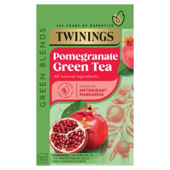Twinings Green Blends 20 Pomegranate Green Tea 40g