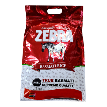 Zebra Basmati Rice 5kg 