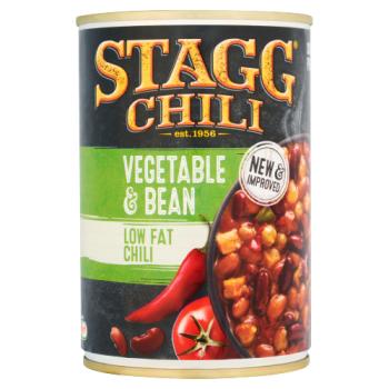 Stagg Chili Low Fat Vegetable & Bean Chili 400g