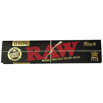 RAW Black King Size Slim Papers 