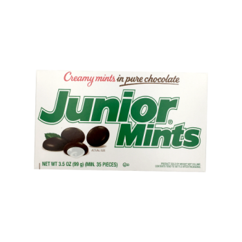 Junior Mints, Creamy Mints in Pure Chocolate  