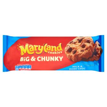Maryland Big & Chunky Milk & Dark Choc Cookies 180g