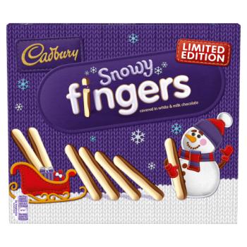 Cadbury Limited Edition Snowy Fingers 230g