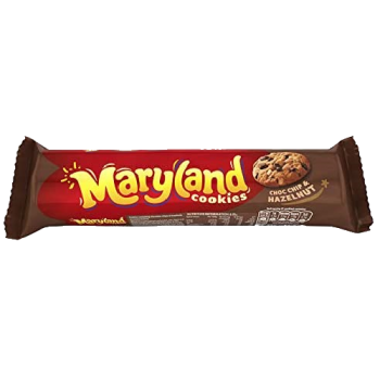Maryland Cookies Choc Chip & Hazelnut 136g 