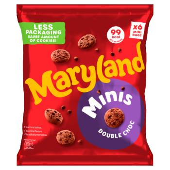 Maryland 6 Minis Double Choc 118.8g