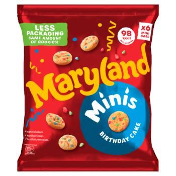 Maryland 6 Minis Birthday Cake 118.8g