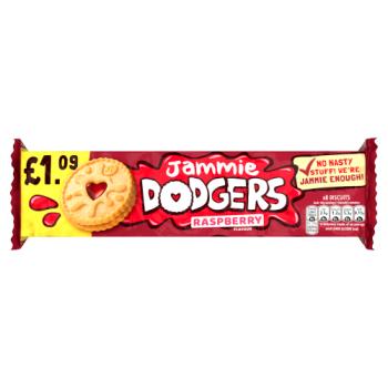 Jammie Dodgers Raspberry Flavour 140g