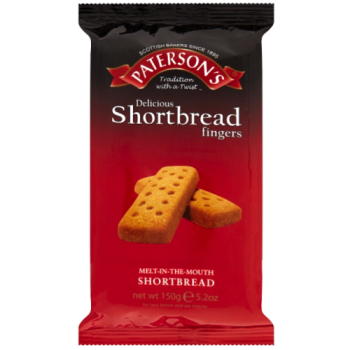 Paterson's Delicious Shortbread Fingers 150g PM 89p 