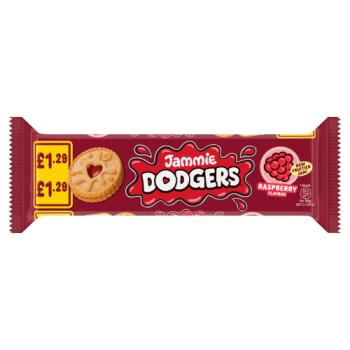 Jammie Dodgers Raspberry Flavour 140g