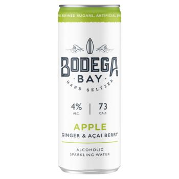 Bodega Bay Hard Seltzer Apple, Ginger & Acai Berry 250ml