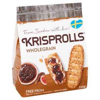 Krisprolls Wholegrain 225g