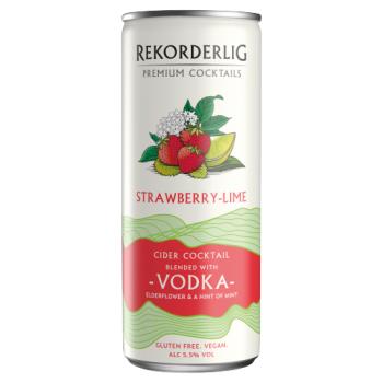 Rekorderlig Straw/lime Vodka