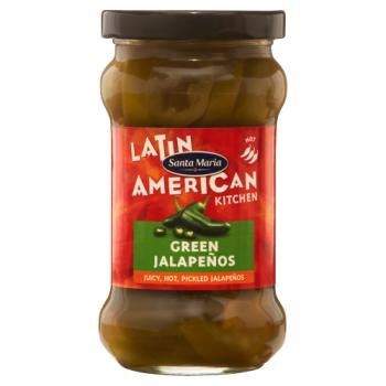 Santa Maria Latin American Kitchen Green Jalapeños 200g