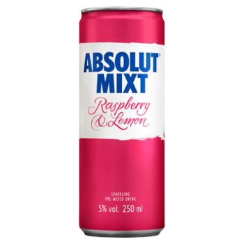 Absolut Mixt Rasp & Lemon