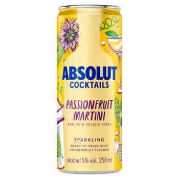 Absolut Passion Fruit Martini Cocktail 250ml