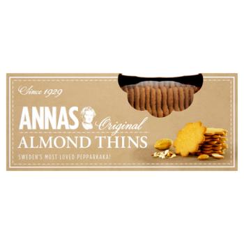 Annas Original Almond Thins with Almond Flavour 150g