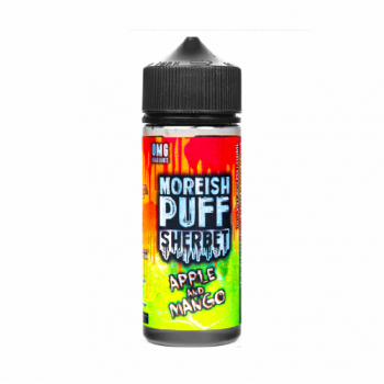 Moreish Puff Sherbet Apple & Mango E-Liquid 0mg 100ml 