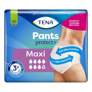 TENA Incontinence Pants Protect + Maxi Medium 10 Pack