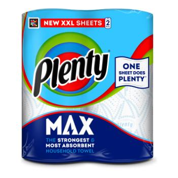 Plenty Max Kitchen Roll 2 Rolls