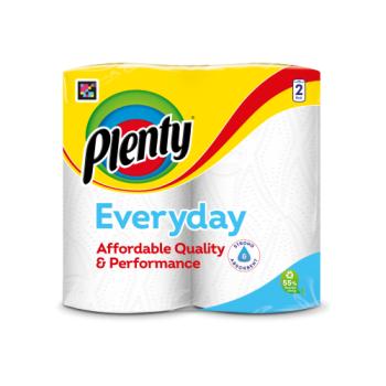 Plenty Everyday Kitchen Roll 2 Rolls