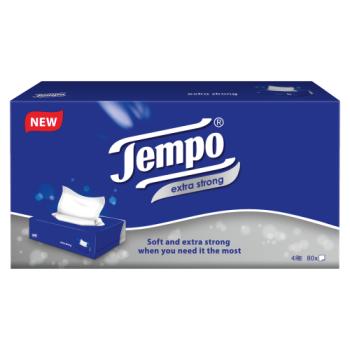 Tempo Extra Strong Tissues 80 Tissues