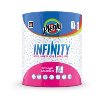 Plenty Infinity Kitchen Roll 375 Sheets