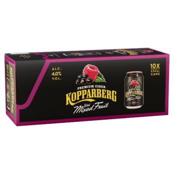 Kopparberg Premium Cider with Mixed Fruit 10 x 330ml