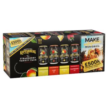 Kopparberg Premium Cider The Strawberry Variety Pack 10 x 330ml
