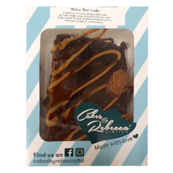 Cakes By Rebecca Ltd Marz Bar Cake Slice 