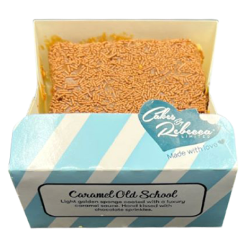 Cakes By Rebecca Ltd Caramel Old School Cake Slice 