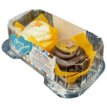 Cakes By Rebecca Ltd Just 2 Huge Injected Cupcakes Old School & Caramel Attack Cupcakes 