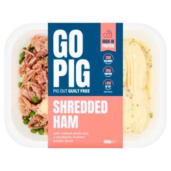 Go Pig Shredded Ham 400g