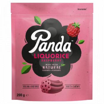 Panda Raspberry Liquorice 200g