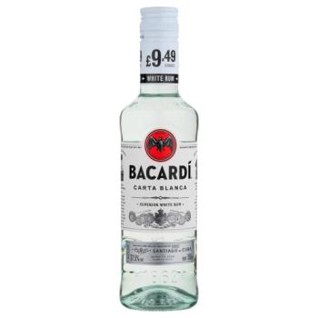 BACARDÍ Carta Blanca Superior White Rum, 35cl