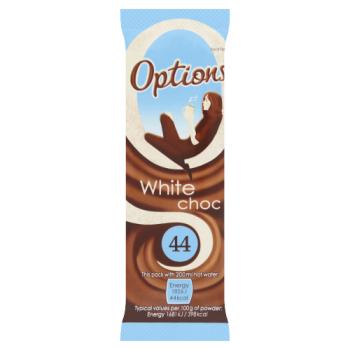 Options White Choc 11g
