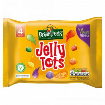 Rowntree's Jelly Tots Sweets Multipack 4 Pack