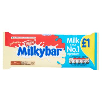 Milkybar White Chocolate Sharing Bar 100g PM £1