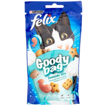 Felix Goody Bag Adult Cat Treats Seaside Mix 60g